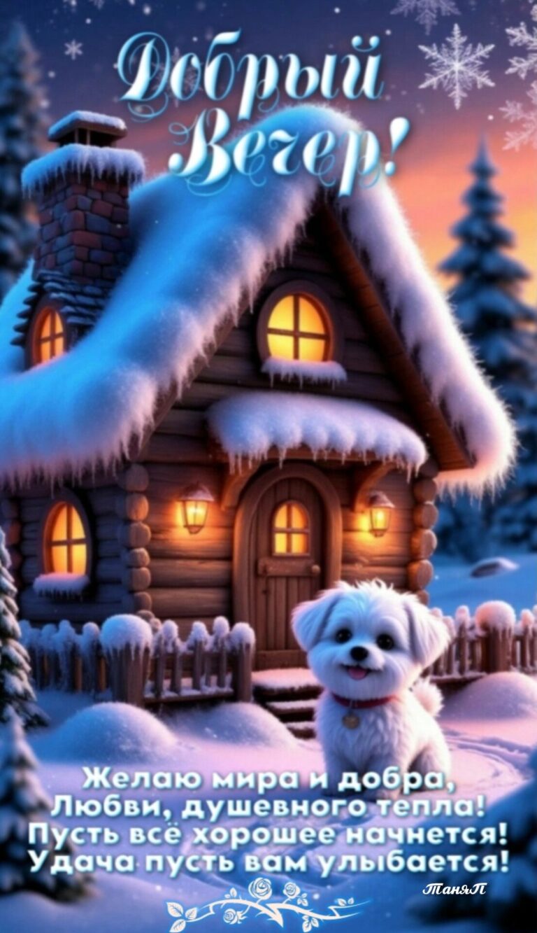 ❄️Добрый вечер 🥰🤗