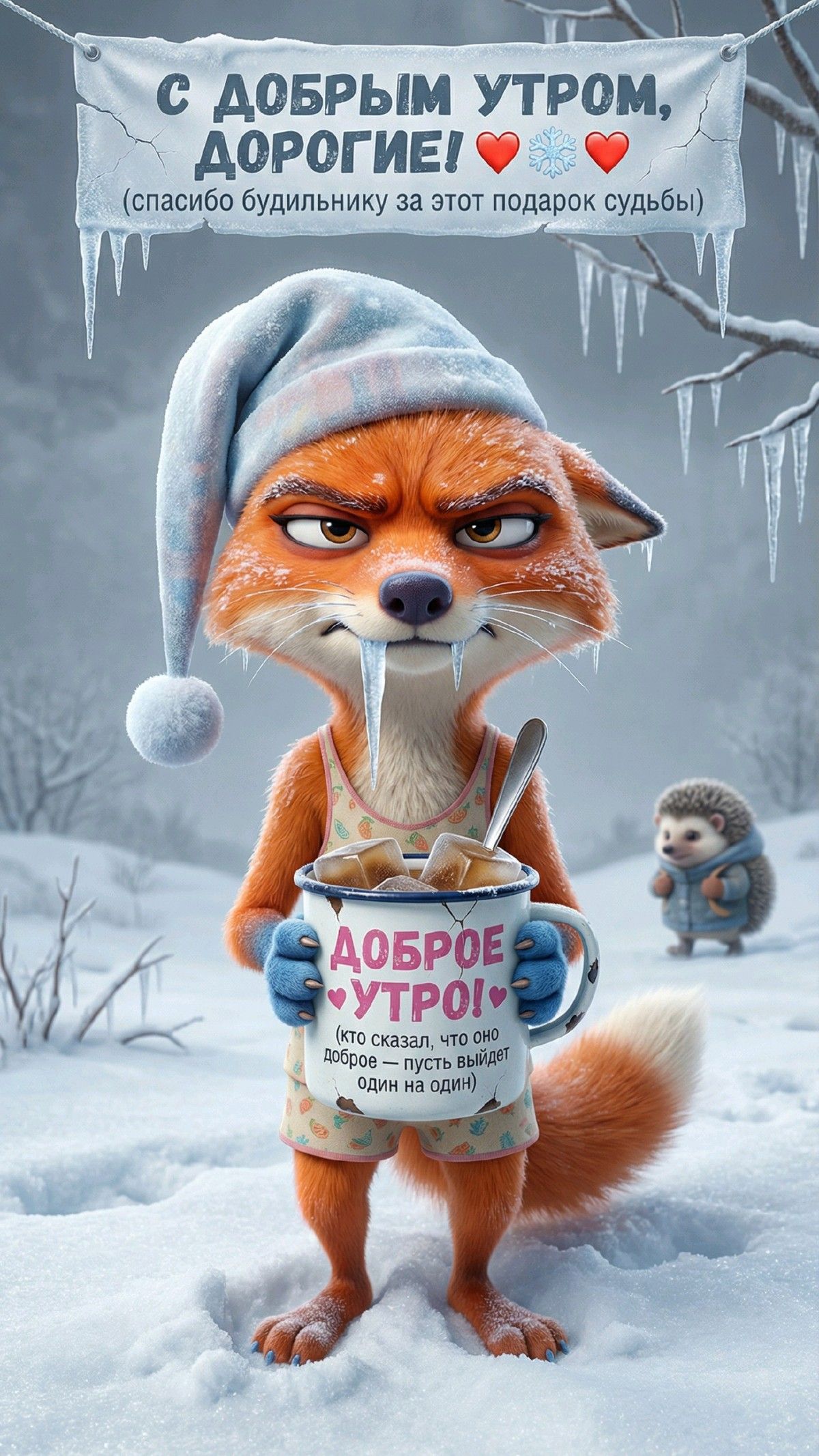 Доброе утро🎄❄️