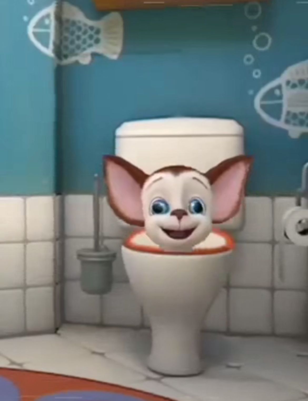 Скибили малыш- вот это покакал