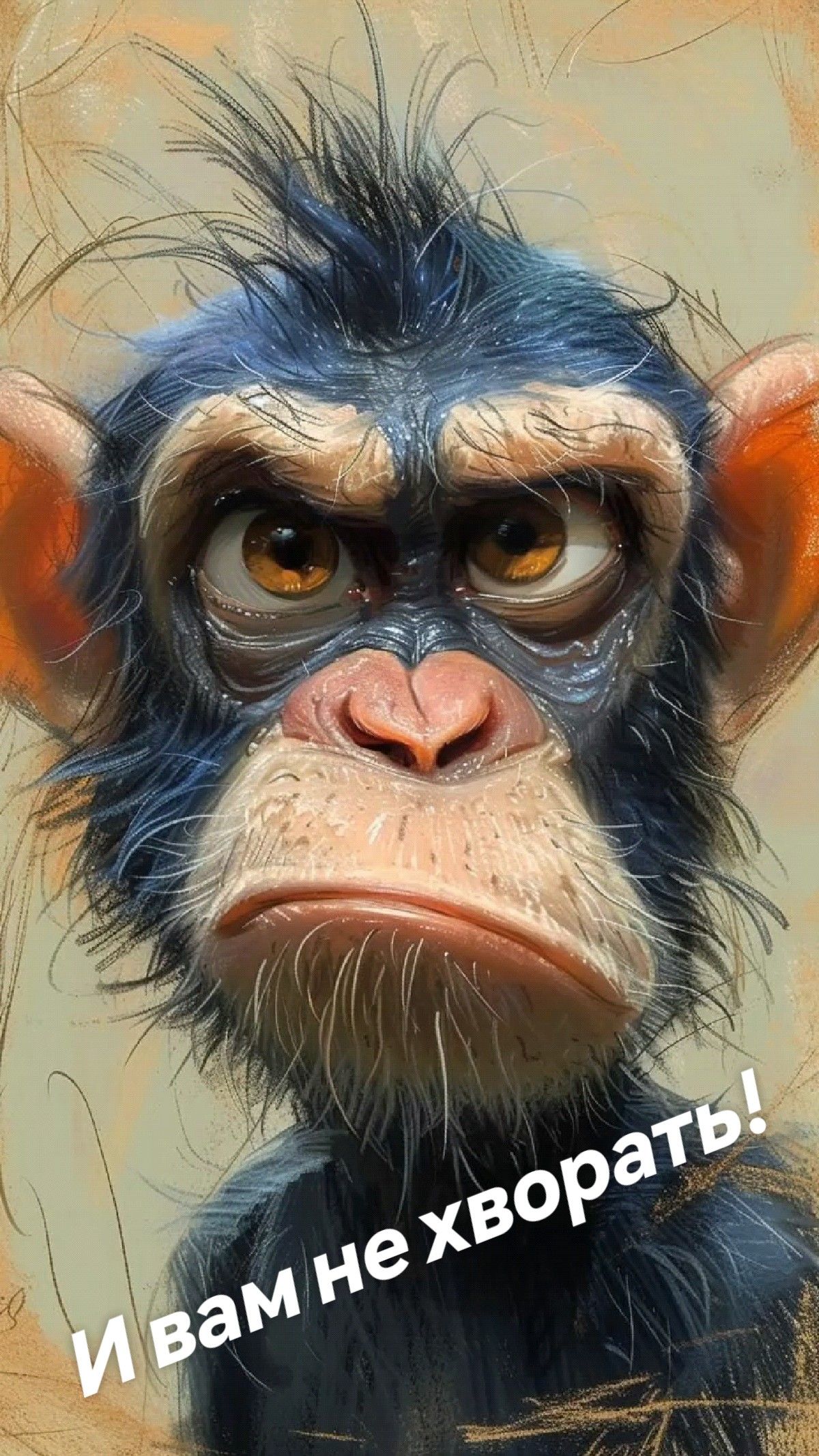 И вам не хворать!