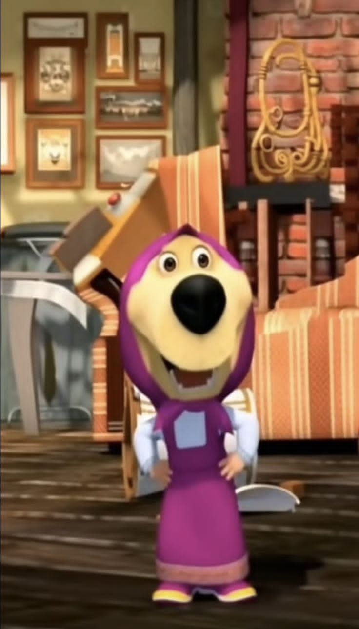 осторожно создали новое существо это машадведь!!!