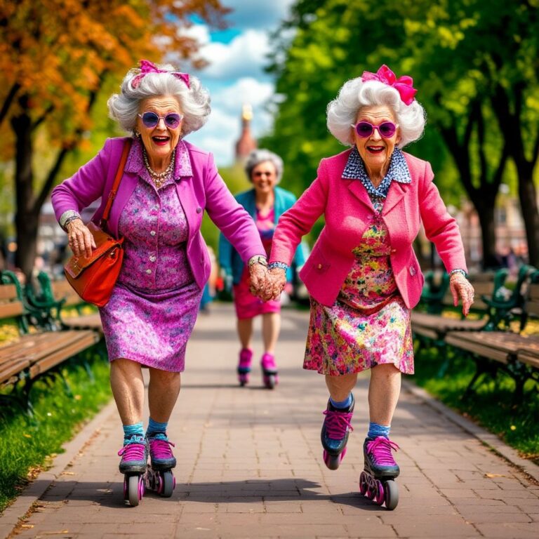 Весёлые бабушки