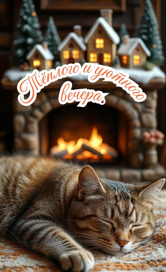 Тёплого и уютного вечера
