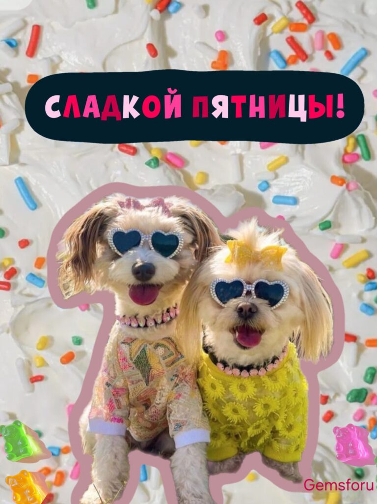 Сладкой пятницы 😎