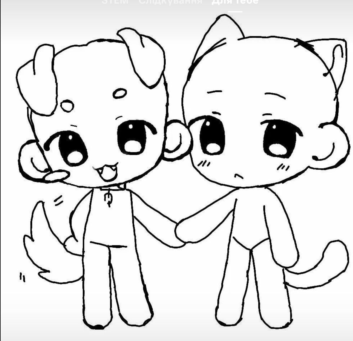 парные рисунки с ЛП