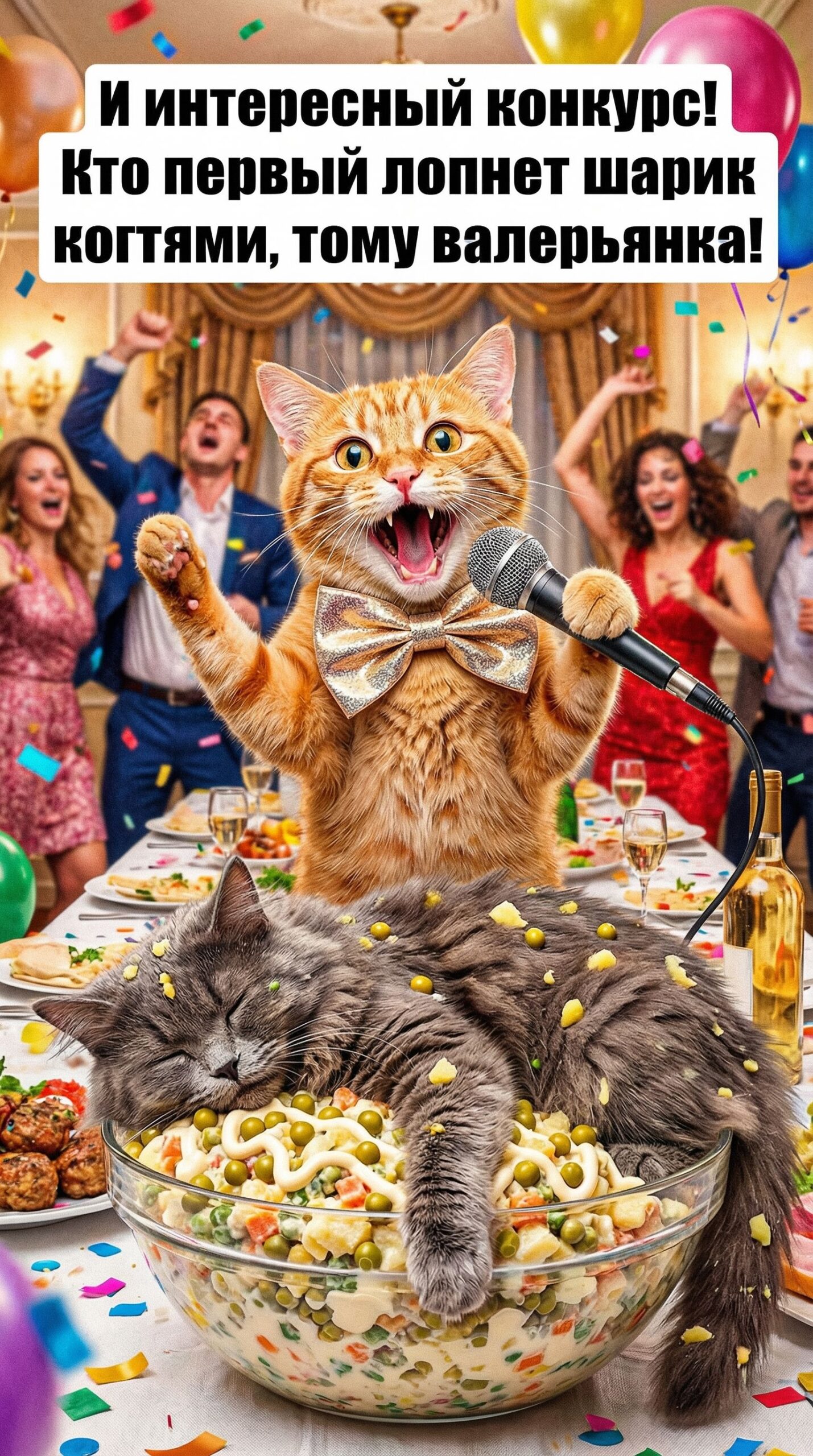 Смех и радость: лучшие мемы с котами для поднятия настроения