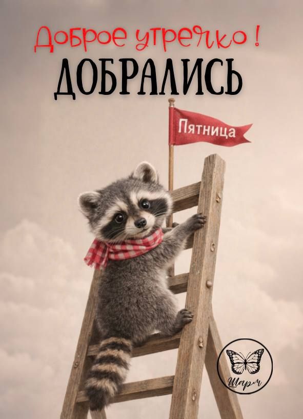 Доброе утречко, пятница.