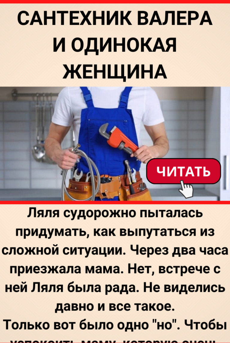 Сантехник Валера и одинокая женщина
