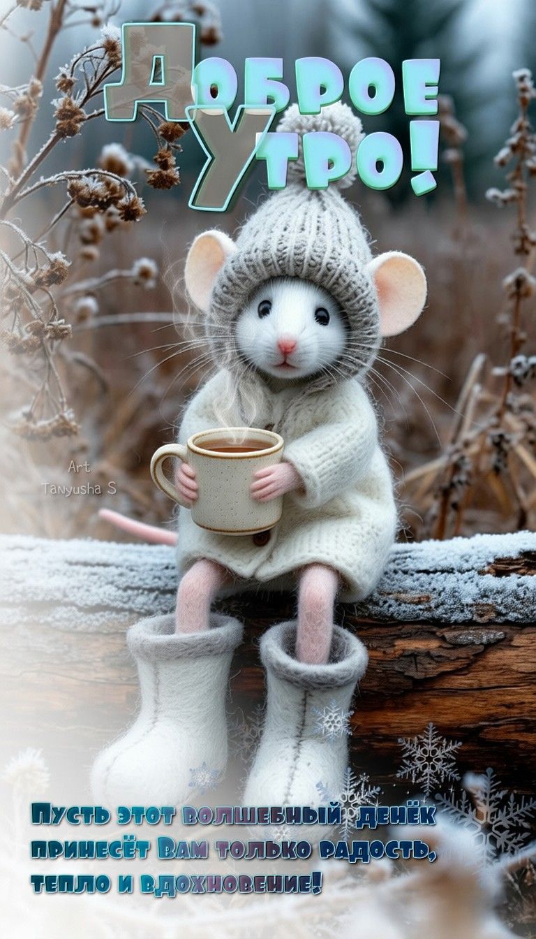 ДОБРОЕ УТРО!🐭