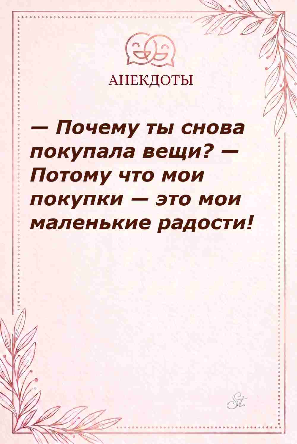 Смешные цитаты о покупках и радостях